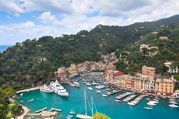 istock Portofino Bay View from above 160468169