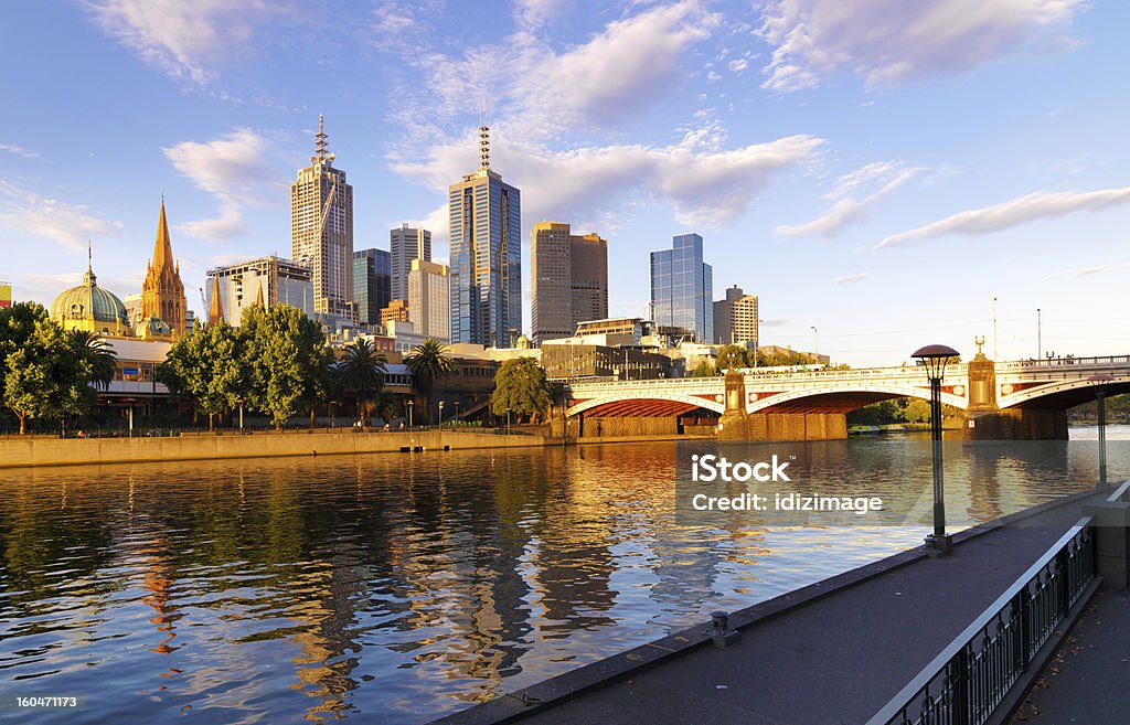 Vue panoramique de Melbourne - Photo de Melbourne - Australie libre de droits
