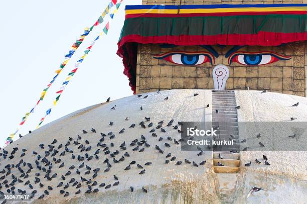 Boudhanath Stupa Stockfoto und mehr Bilder von Alt - Alt, Architektur, Asiatische Kultur