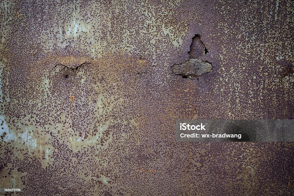 Ferro Arrugginito di superficie - Foto stock royalty-free di Acciaio