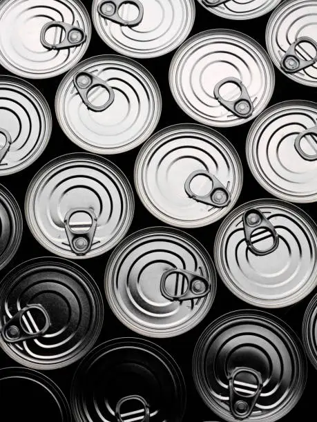 Photo of Tin Can Background