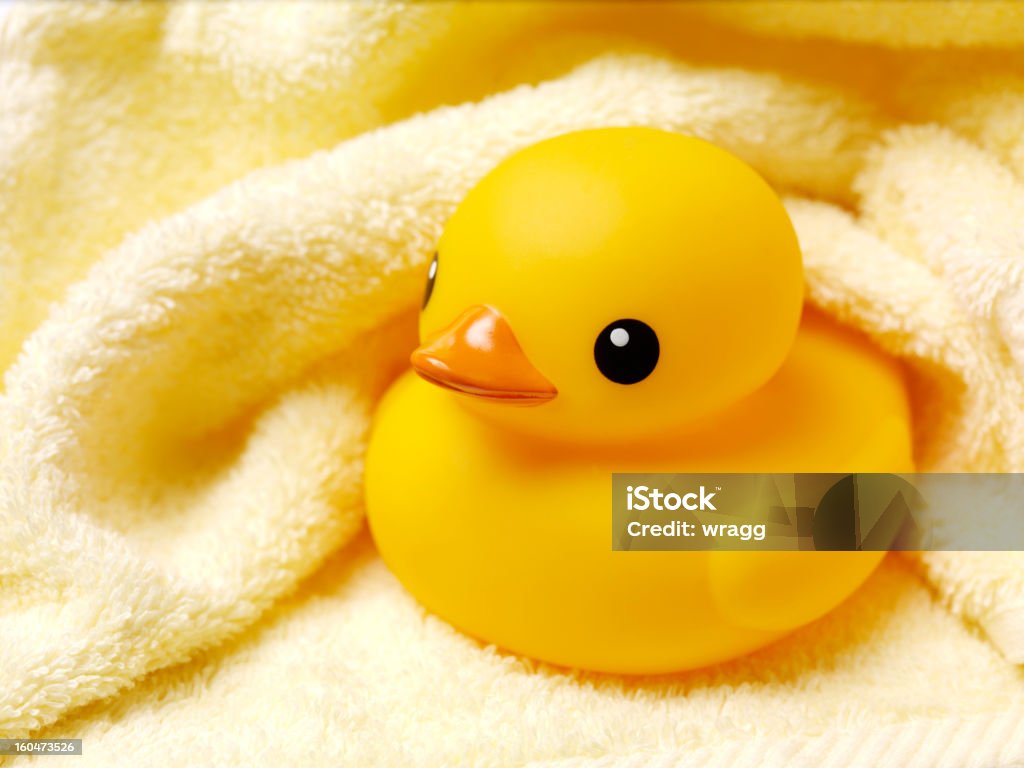 Pato de Borracha em tempo de Banho - Royalty-free Amarelo Foto de stock