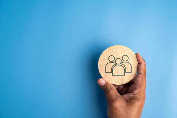 Human resource management and recruitment - business concept