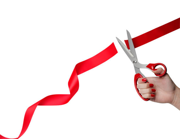 istock Cutting Red Ribbon Opening Ceremony 160474606