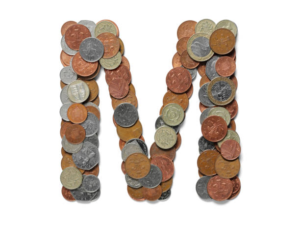 istock Letter M in British Currency 160475070
