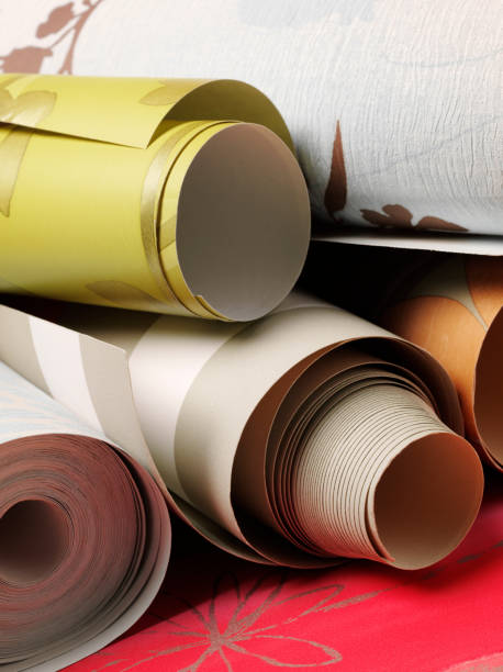istock Rolls of wallpaper 160475074