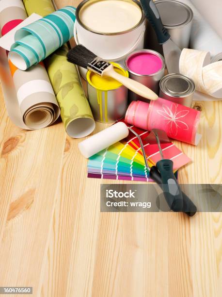 Home Improvments With Copy Space Stock Photo - Download Image Now - Color Image, Color Swatch, Colors