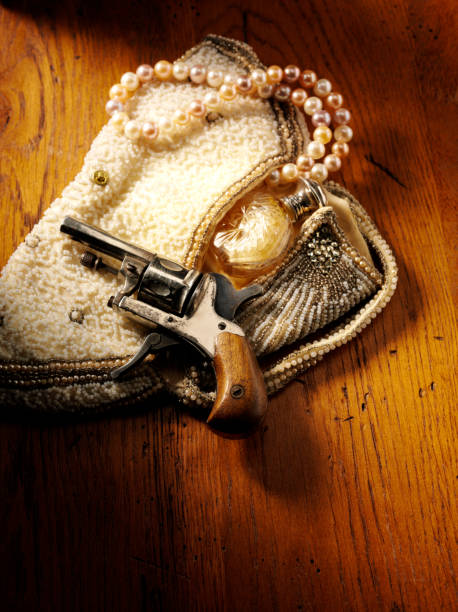 istock Vintage Gun Crime Theme 160476684