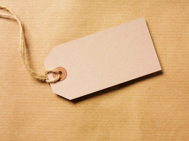 istock Recycled Label and Brown Paper 160476885