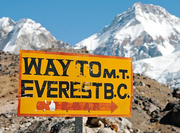 istock signpost way to mount everest b.c. 160477106