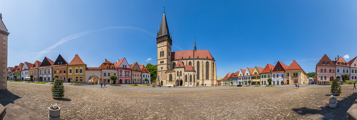Old Town Square in Bardejov, Slovakia