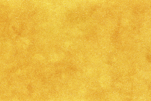 gold color glitter paper abstract, natural grunge texture background