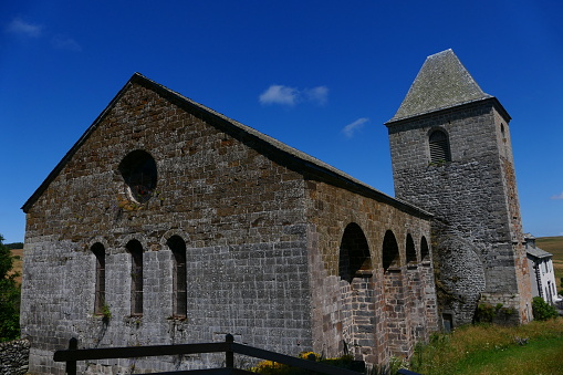 Church of Our Lady of the Poor in Aubrac, Aveyron