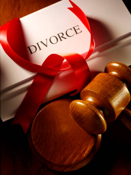 istock Divorce Papers and Gavel 160478470