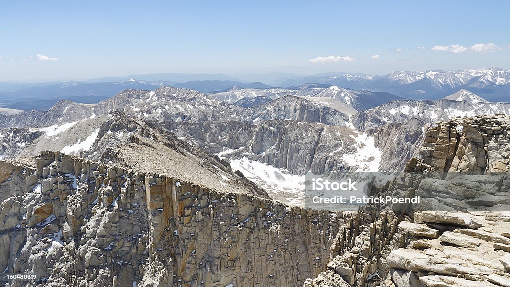 Mount Whitney サミットの風景 - ホイットニー山のロイヤリティフリーストックフォト