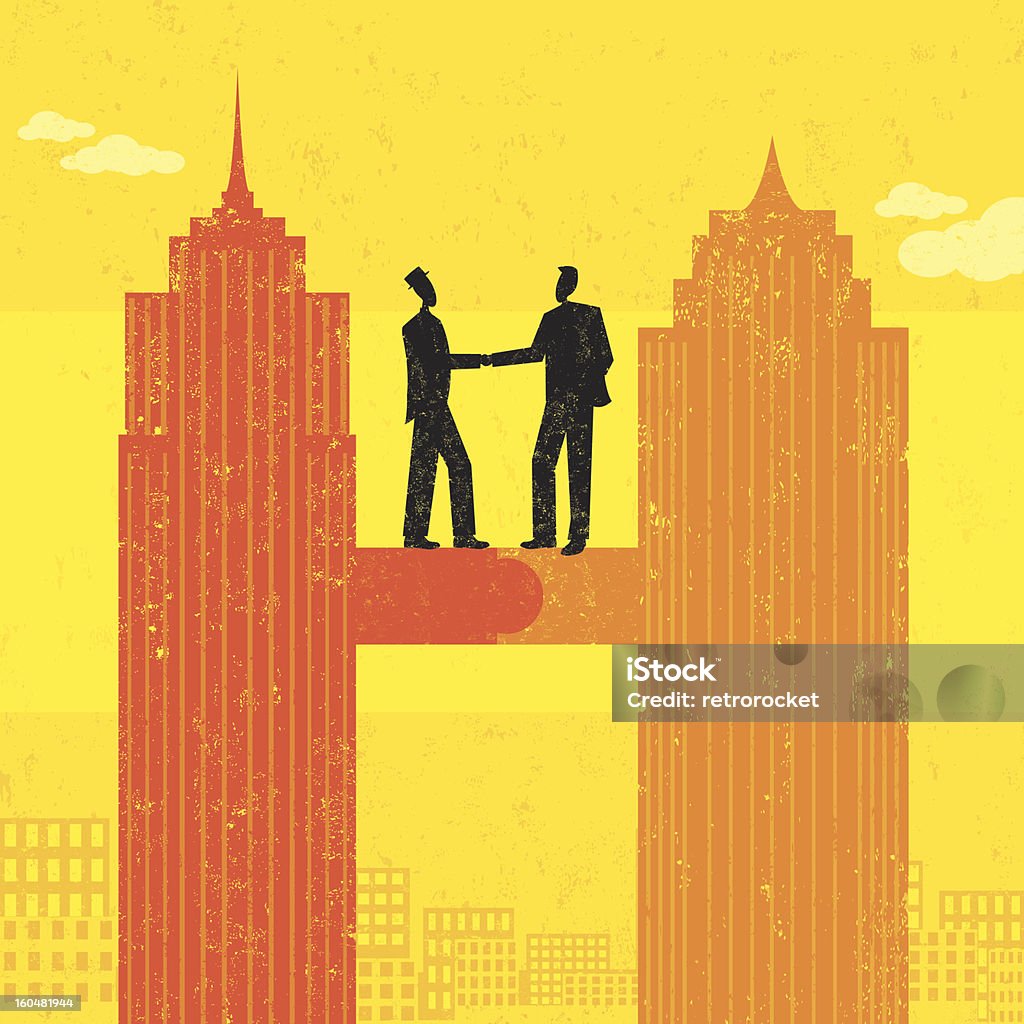 Merger Companies Graphics Business Merger Stock Illustration - Download Image Now - Mergers and ...