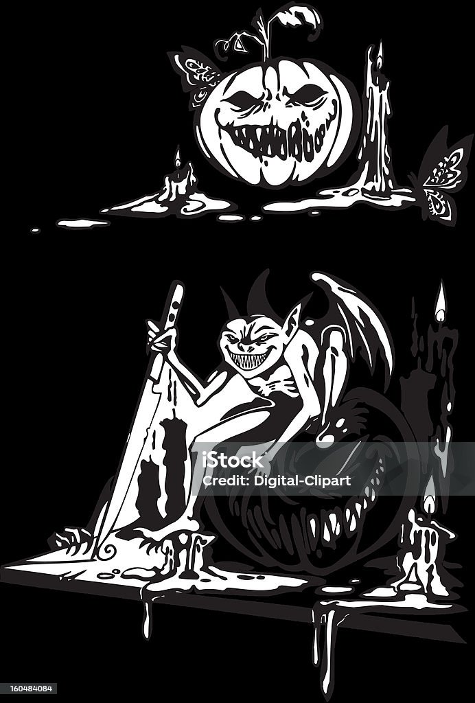 Happy Halloween-Vecteur série. - clipart vectoriel de Araignée libre de droits