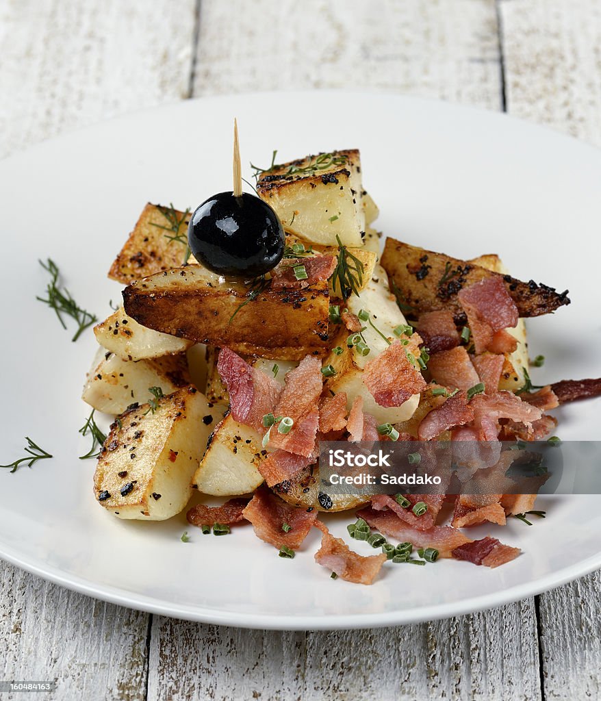 Batata fritas - Foto de stock de Alimentação Não-saudável royalty-free
