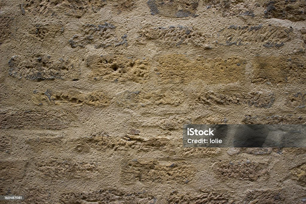 Pared de ladrillos en dordoña, Francia - Foto de stock de Agujero libre de derechos