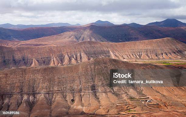 Inland Insel Fuerteventura Stockfoto und mehr Bilder von Atlantikinseln - Atlantikinseln, Badlands, Blau