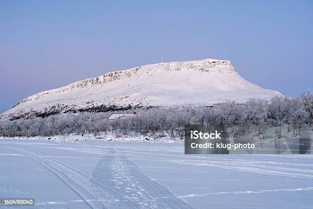 Saana Hill Im Winter Finnischlappland Finnland Stockfoto und mehr Bilder von Saana Hill - Saana Hill, Anhöhe, Arktis