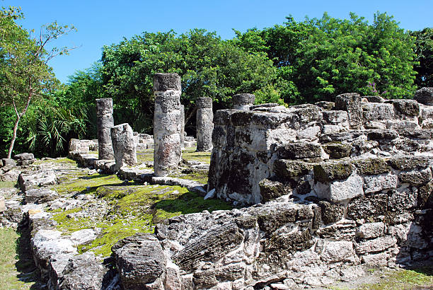 San Gervasio Ruins stock photo
