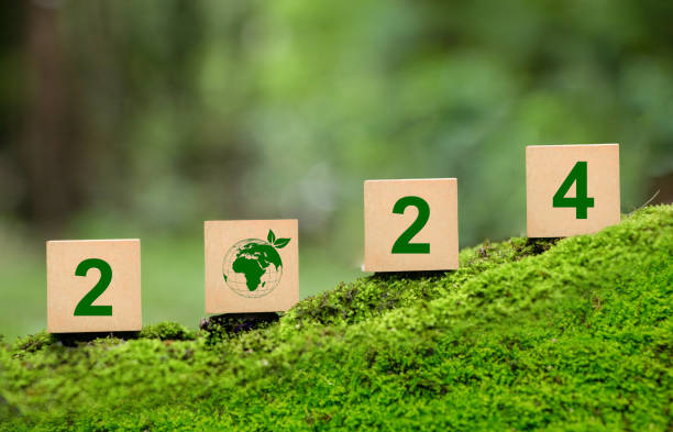 istock New Goals, Plans and Visions for Next Year 2024. Sustainable environment development goals, green business, ESG, Co2, SDGs, and NetZero Concept.World Environment Day. Save Earth. green business. 1604923378