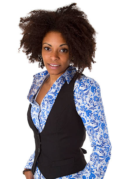 istock Attractive female afro american 160493880