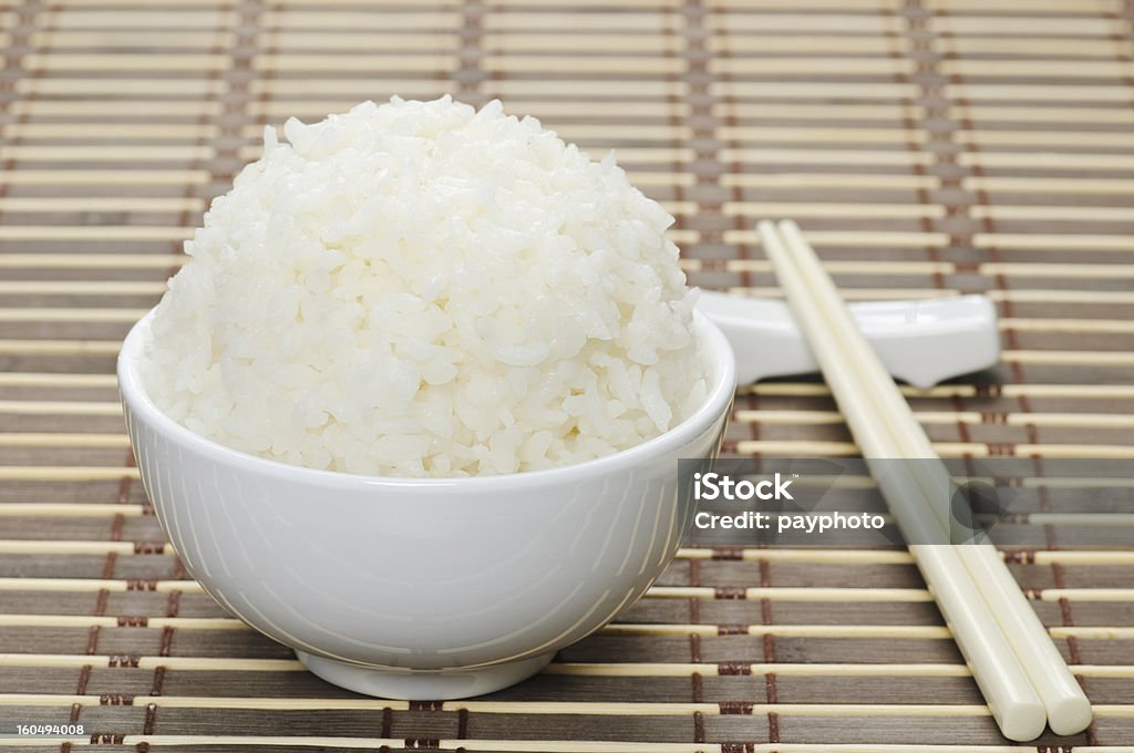 Rice bowl with chopsticks Rice Bowl Stock Photo