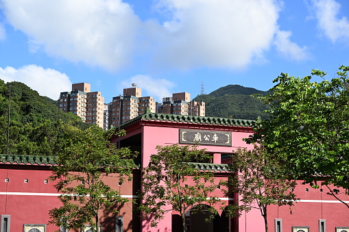 Che Kung Temple in tai wai, hong kong - 07/08/2023 16:53:46 +0000.