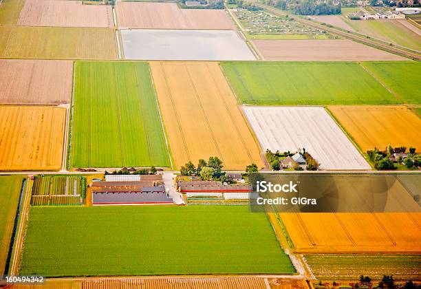 Bauernhof Landschaft Von Oben Niederlande Stockfoto und mehr Bilder von Agrarbetrieb - Agrarbetrieb, Ansicht aus erhöhter Perspektive, Fotografie