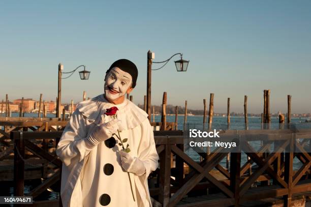 Carnevale Di Venezia 2012 - Fotografie stock e altre immagini di Clown - Clown, Costume di scena, Costume tradizionale