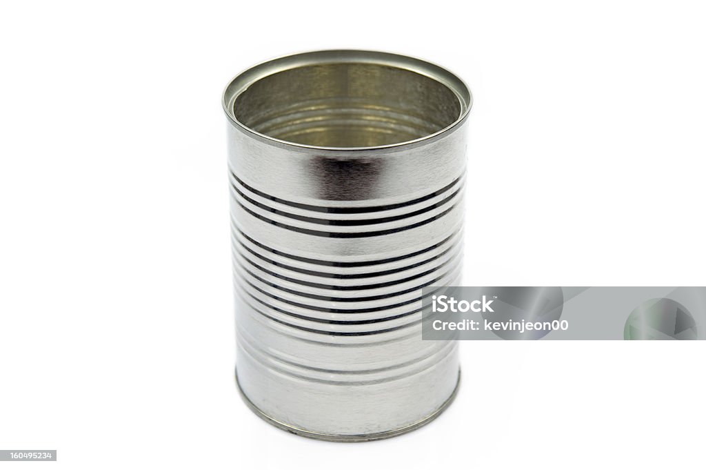 Can opened Metallic open can isolated Can Stock Photo