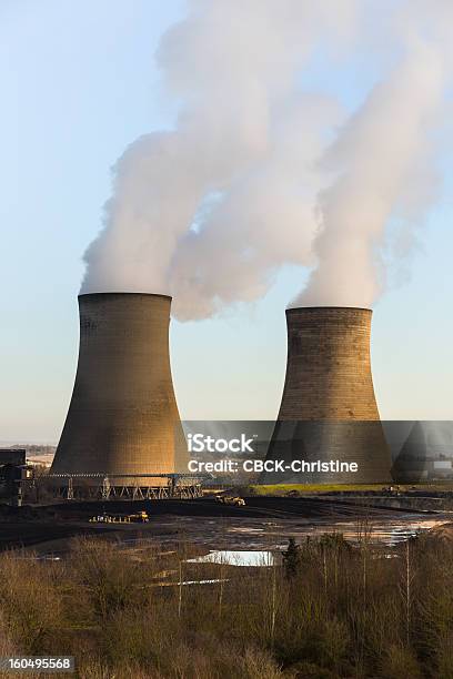 Central Elétrica De Didcot - Fotografias de stock e mais imagens de Central Elétrica a Gás - Central Elétrica a Gás, Reino Unido, Betão