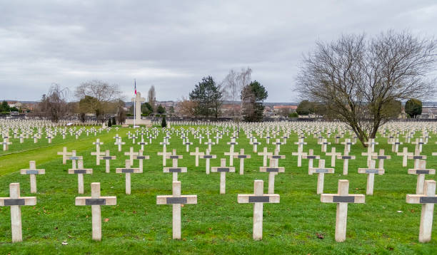 istock Military cemetery in Verdun 1604957754
