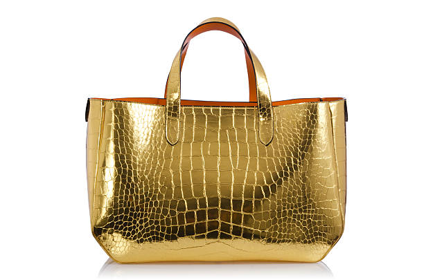 istock Nice elegant woman bag isolated on the white 160497763
