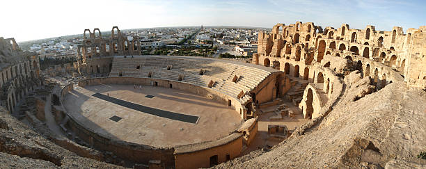 istock The Djem Amphitheatre panorama 160498108