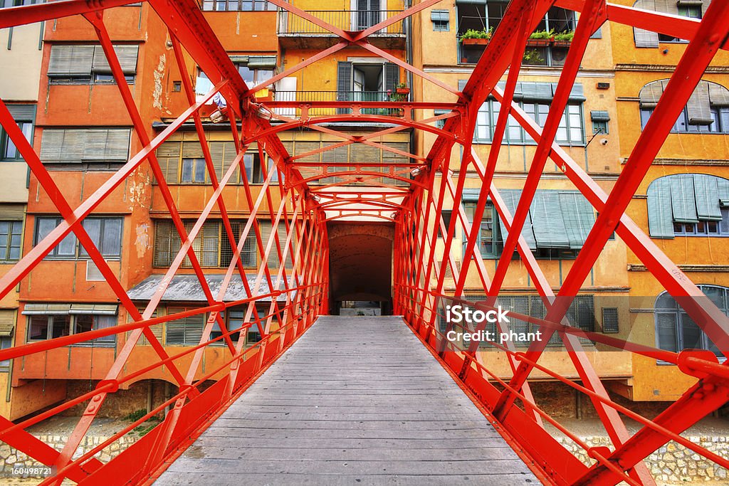 Girona.  Espanha. - Foto de stock de Barcelona - Espanha royalty-free