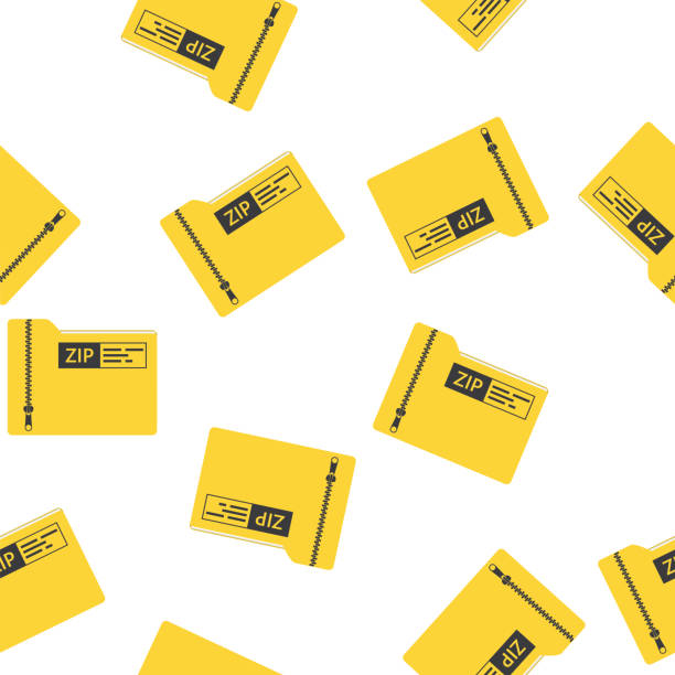 istock Searching file banner. Cartoon magnifying glass and yellow open folder with documents. File manager, data storage 1604999487