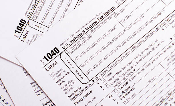 istock close-up 1040  tax form 160501900