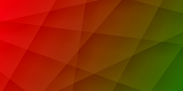 Modern and trendy background. Abstract geometric design with a mosaic of polygons and beautiful color gradient. This illustration can be used for your design, with space for your text (colors used: Red, Brown, Orange, Green). Vector Illustration (EPS file, well layered and grouped), wide format (2:1). Easy to edit, manipulate, resize or colorize. Vector and Jpeg file of different sizes.