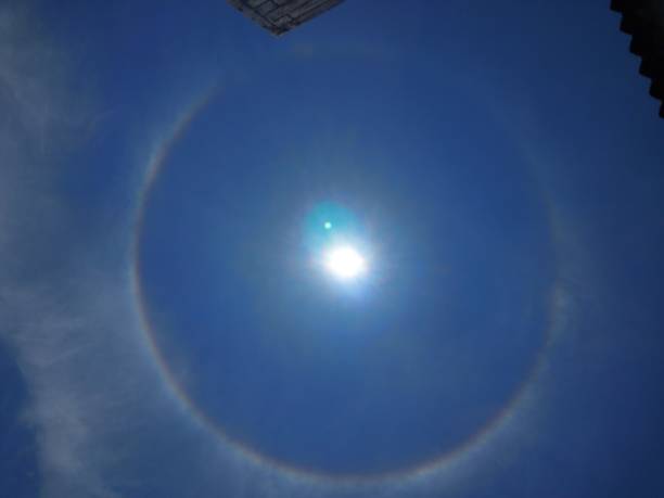 istock Halo around the sun. Science, travel, solar system 1605043870