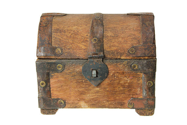 istock Old Wooden Chest 160505189