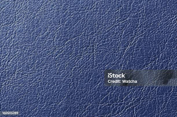 Azul Escuro Textura De Fundo De Couro Artificial - Fotografias de stock e mais imagens de Abstrato - Abstrato, Artificial, Azul