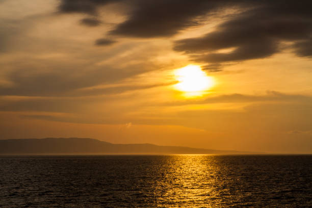 istock Sunset at the sea 1605066651