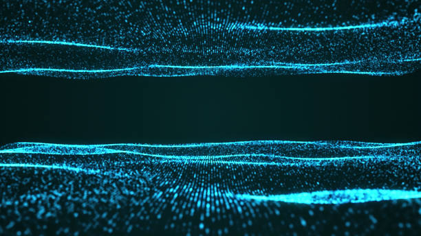 istock 4k Abstract Particle Wave Bokeh Background - Water, Snow - Beautiful Glitter Loop 1605108026