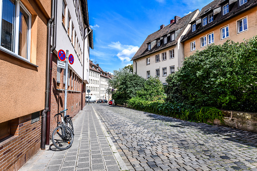 Street Architecture In Nuremberg, Germany