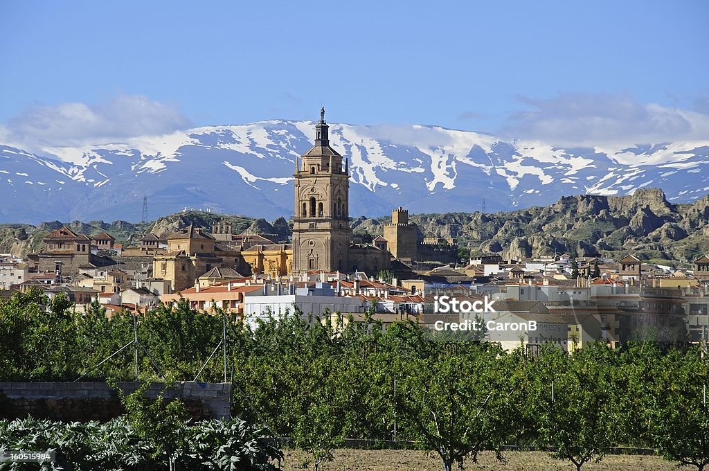 Cidade vista, Guadix, Andaluzia, Espanha. - Royalty-free Andaluzia Foto de stock