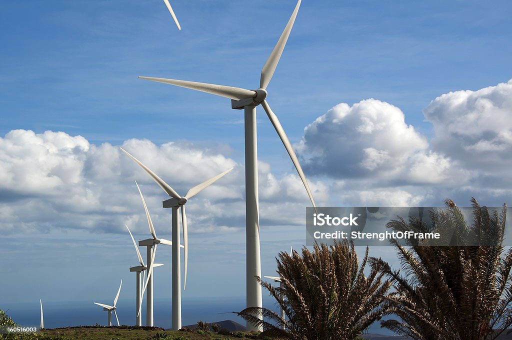 Turbina wiatrowa - Zbiór zdjęć royalty-free (Bez ludzi)