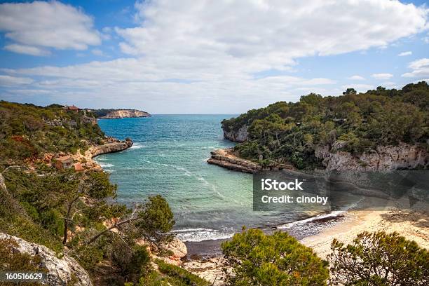 Cala Llombards Coast Of Majorca Spain Stock Photo - Download Image Now - Bay of Water, Beach, Beauty In Nature